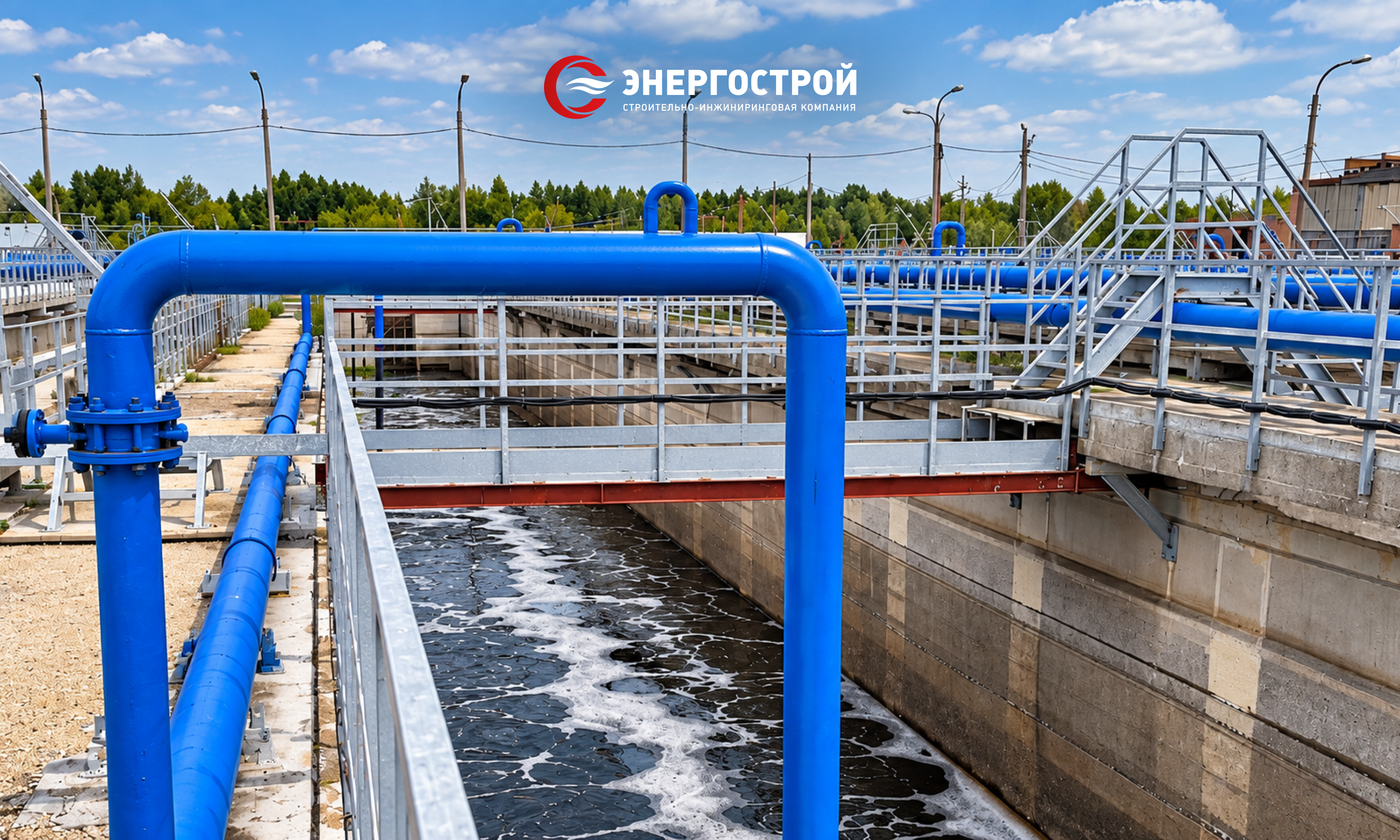 Новый проект ЭНЕРГОСТРОЯ: очистные сооружения канализации в Йошкар‑Оле